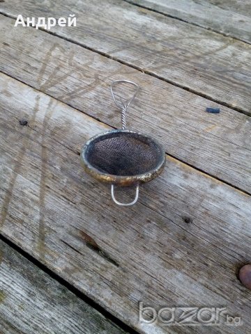 Цедка,цедилка, снимка 2 - Антикварни и старинни предмети - 16772993