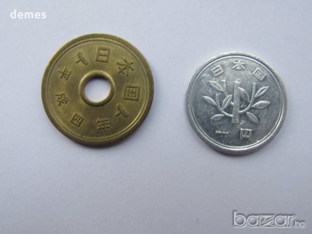Япония - сет 1, 10, 50, 100, 500 йени - 5 монети, 608 m, снимка 11 - Нумизматика и бонистика - 19118379