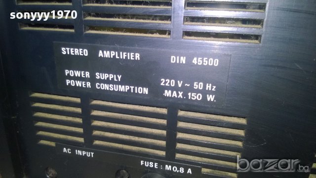 europhon rck 2000a stereo amplifier-нов внос швеицария, снимка 15 - Ресийвъри, усилватели, смесителни пултове - 8577640