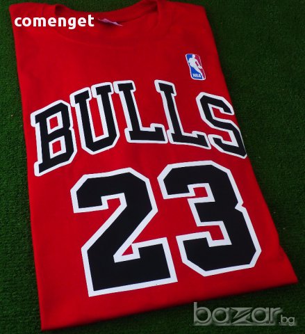 Мъжка NBA тениска CHICAGO BULLS с MICHAEL JORDAN принт! Създай модел по Твой дизайн!, снимка 3 - Тениски - 15735501