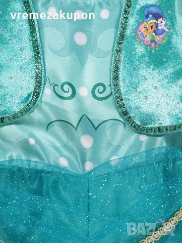 Страхотен костюм на Сияйница от Искрица и Сияйница/Shimmer and Shine, снимка 5 - Детски комплекти - 23959369