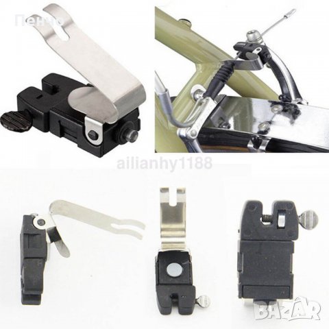 Стоп светлина за спирачка на задно колело на велосипед LED за Предупреждение за безопасност лампа  , снимка 2 - Аксесоари за велосипеди - 21842397