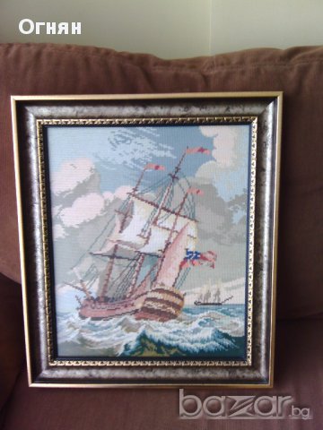 Малката фрегата и Щастливото завръщане, снимка 11 - Гоблени - 16519088