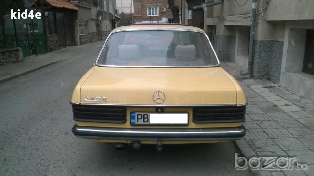 Mercedes Мерцедес W123 240 D дизел, 1981г. с климатик, люк, централно заключване, снимка 5 - Автомобили и джипове - 16778222