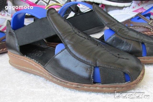 дамски сандали - rieker® original 37- 38 ANTISTRESS,100% естествена кожа,GOGOMOTO.BAZAR.BG®, снимка 10 - Сандали - 18353201