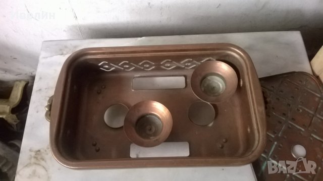 меден съд за подгряване, снимка 4 - Антикварни и старинни предмети - 25317836