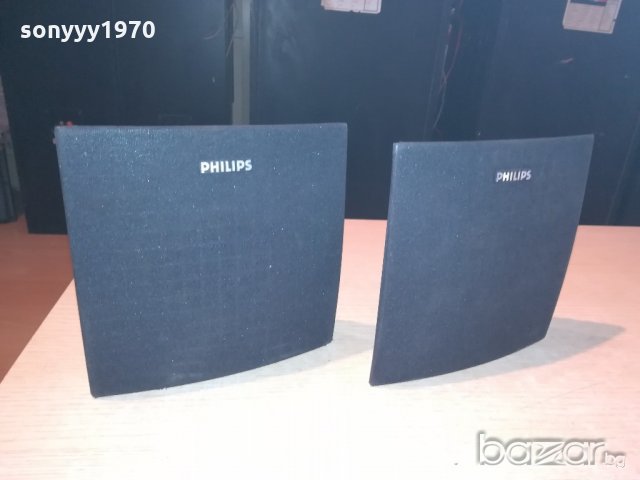 philips-2бр тонколони-внос швеицария-19х19х8см, снимка 9 - Тонколони - 21084226