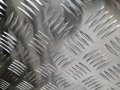 Алуминиева ламарина 1000 мм Х 2000 мм (рифелова), снимка 1 - Облицовки - 24826737