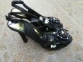 Италиански официални сандали с камъни, снимка 4