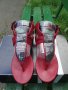 Червени кожени дамски сандали "Ingiliz" / "Ингилиз" (Пещера), естествена кожа, летни обувки, чехли, снимка 3