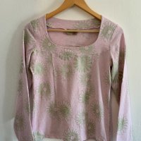 Блуза на цветя, снимка 3 - Блузи с дълъг ръкав и пуловери - 24615159