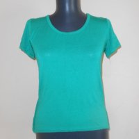 Зелена блуза с дантелен гръб , снимка 9 - Тениски - 18565692