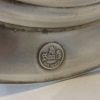 WMF чиния,пано от калай с релефна картина от 17 в. , снимка 6 - Антикварни и старинни предмети - 25843370