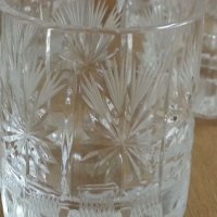  кристални чаши и гарафа , снимка 8 - Антикварни и старинни предмети - 25450053