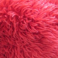  Губер/китеник от естествена вълна, червен цвят, снимка 2 - Покривки за легло - 25760165