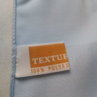 Елегантна кърпа, шал TEXTURE светло синя, снимка 3 - Шапки - 24456281