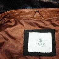 PULZ - JEANS -  марково дамско яке от 100%естествена кожа, снимка 2 - Якета - 11695839