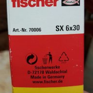 Дюбел FISCHER SX 6 x 30 , снимка 3 - Строителни материали - 17185281