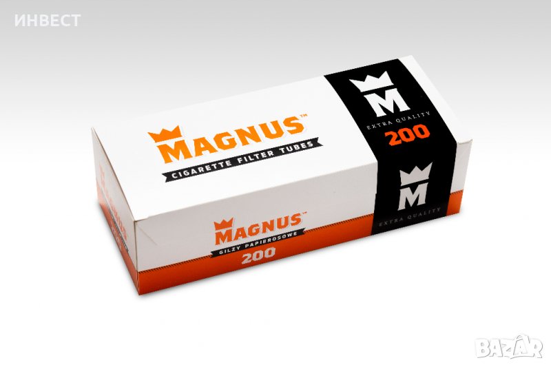 Цигарени гилзи МАГНУС - заготовки за цигари , снимка 1