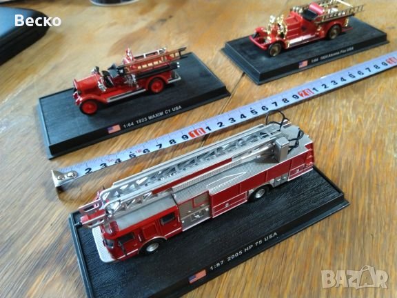 Пожарникарски колички 28 бр., снимка 1