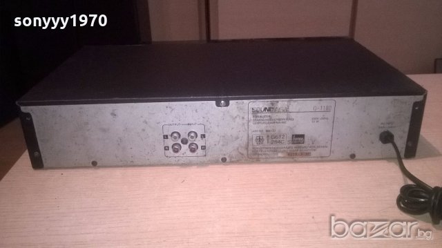 soundwave-q1100 equalizer-внос швеицария, снимка 16 - Ресийвъри, усилватели, смесителни пултове - 19595641