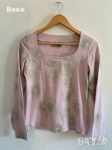 Блуза на цветя, снимка 3 - Блузи с дълъг ръкав и пуловери - 24615159