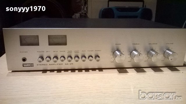 Vivanco sa-25 amplifier-made in japan-внос швеицария, снимка 7 - Ресийвъри, усилватели, смесителни пултове - 14199430