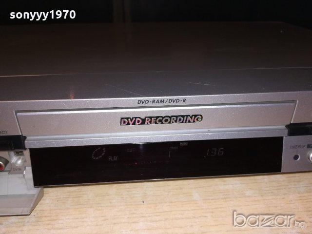 panasonic dmr-e60ep dvd recorder-made in japan-внос швеицария, снимка 11 - Плейъри, домашно кино, прожектори - 21238093