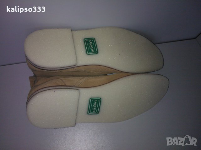 Lacoste оригинални обувки, снимка 5 - Ежедневни обувки - 24472819