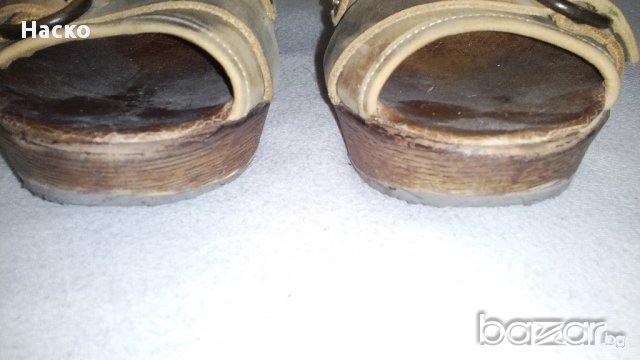 Angello , сандали с платформа и естествена кожа , снимка 3 - Сандали - 14797836