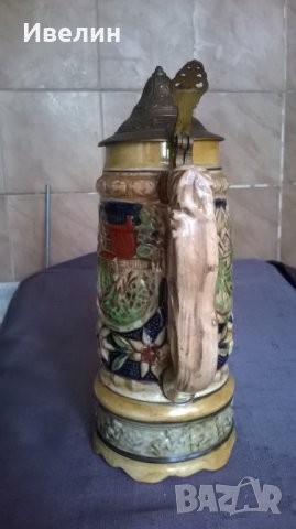 стара музикална халба, снимка 3 - Антикварни и старинни предмети - 25457371