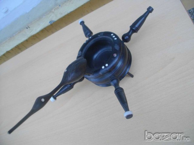 Пепелник африкански от дърво, снимка 2 - Други стоки за дома - 7827183