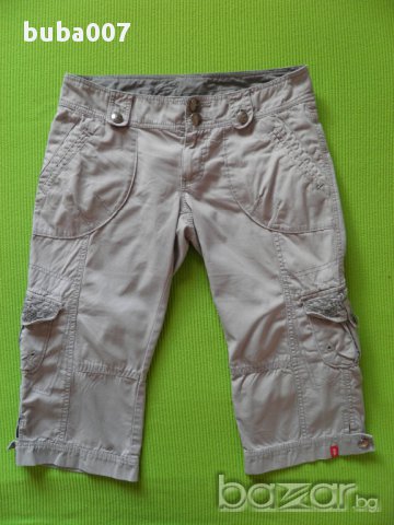 ESPRIT ефектни дамски бермуди с бродерии, снимка 1