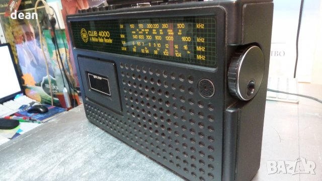 Радиоасетофон Club 4000, снимка 2 - Радиокасетофони, транзистори - 25450343