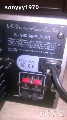 wharfedale s-990 amplifier-внос англия, снимка 12 - Ресийвъри, усилватели, смесителни пултове - 25039857