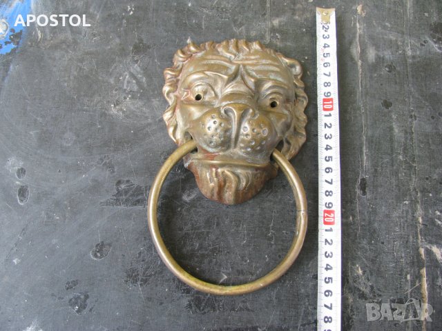 бронзов лъв, снимка 2 - Антикварни и старинни предмети - 22189466