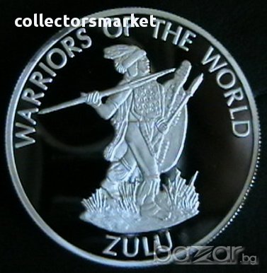 10 франка 2010(Зулу), Демократична република Конго, снимка 1 - Нумизматика и бонистика - 17051100