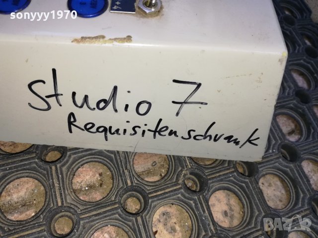 studio 7-управление за микрофон-внос швеицария, снимка 9 - Ресийвъри, усилватели, смесителни пултове - 22102329