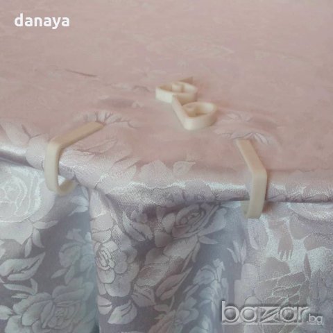 339 Бели пластмасови щипки за покривка за маса против повдигане от вятъра, снимка 4 - Други - 21296265