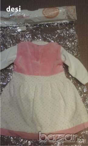 нова рокля с блузка Ной Ной, снимка 3 - Бебешки рокли - 16187084