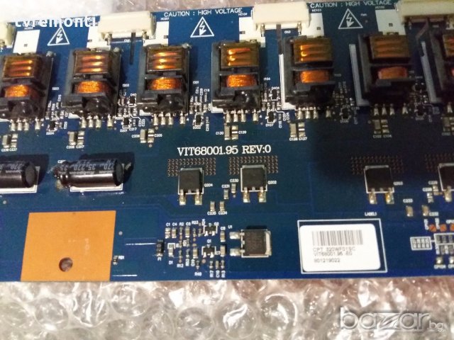BACKLIGHT INVERTER VIT68001.95 REV:0, снимка 2 - Части и Платки - 19211703