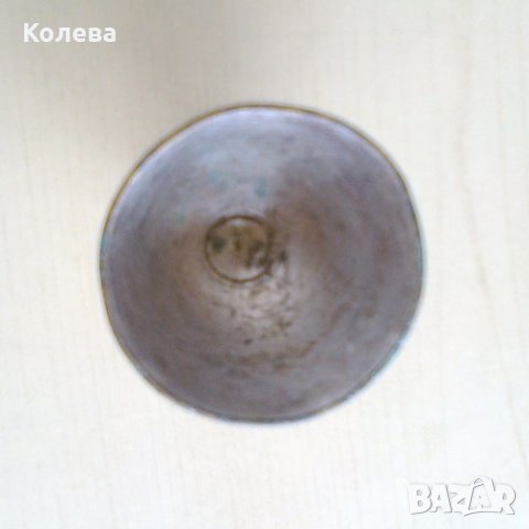Старинна метална чашка, снимка 3 - Други - 22822418