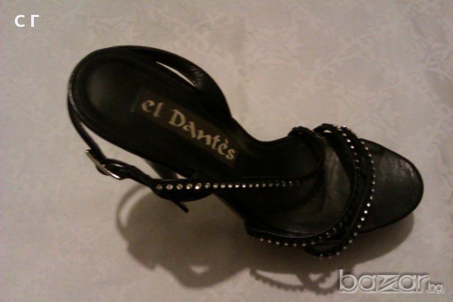 el Dantes  дамски обувки с камъни Swarovski, снимка 4 - Дамски обувки на ток - 11400432