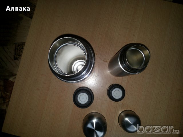 Продавам термуси за чай, кафе и напитки, алпака, 0,5 и 1 литър , снимка 3 - Аксесоари за кухня - 11448252