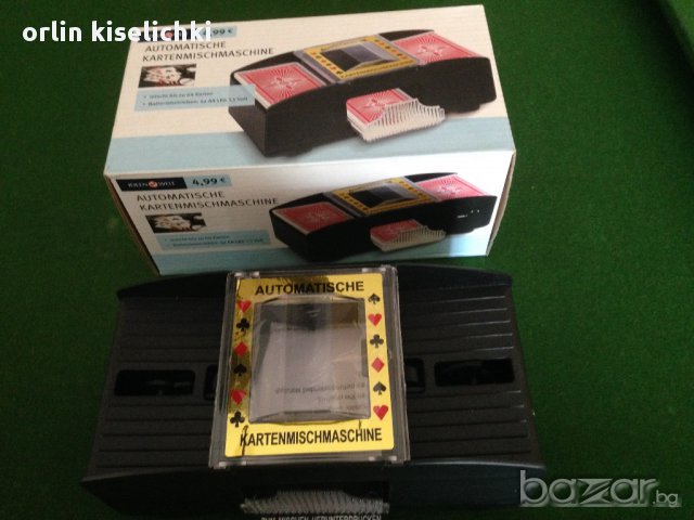 Автоматична кутия за игра на карти, снимка 2 - Карти за игра - 18317936