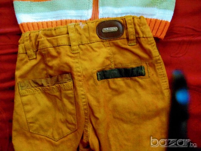 Дънки с жилетка, снимка 4 - Жилетки и елечета за бебе - 21361075