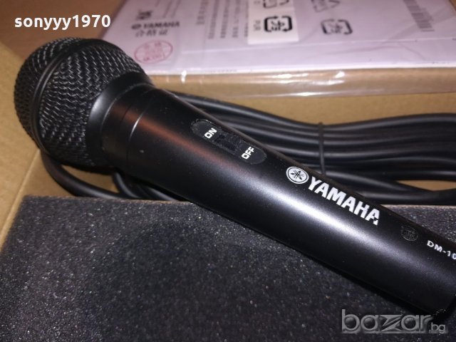 yamaha-нов микрофон с кабел-внос швеицария, снимка 4 - Микрофони - 20376890