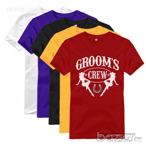 НОВО!!! ХИТ тениски за ЕРГЕНСКО ПАРТИ / СВАТБА / - НАД 10 ЦВЯТА. Поръчай модел С ТВОЯ ИДЕЯ!, снимка 6 - Тениски - 19102335