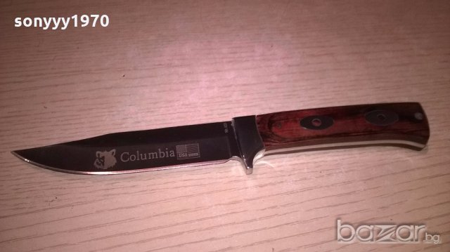 columbia 24см-здрав красив и стилен нож, снимка 2 - Ножове - 19215021