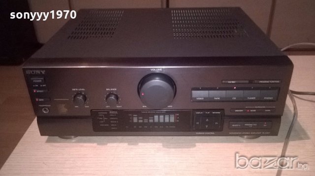 sony ta-d507 amplifier-made in japan-внос швеицария, снимка 4 - Ресийвъри, усилватели, смесителни пултове - 18658883